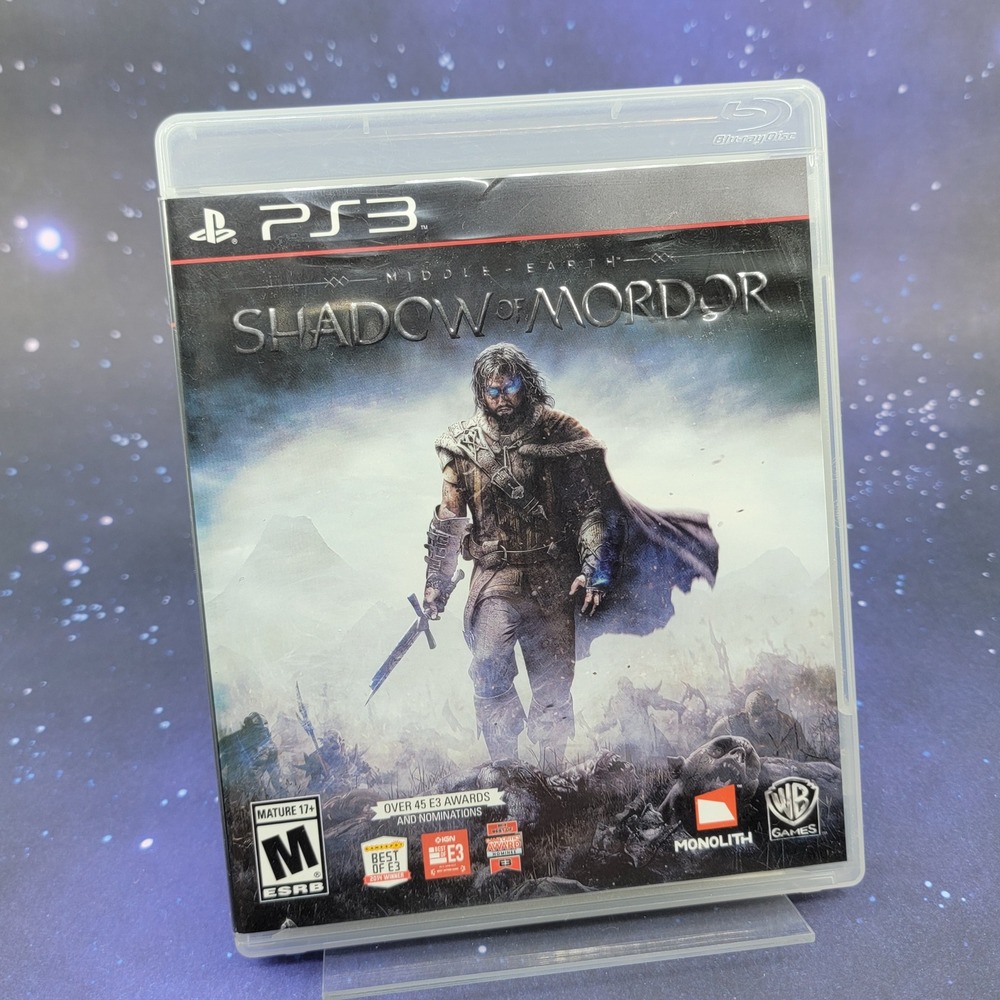 Middle-earth Shadow of Mordor Sony PS3 PlayStation 3 Game Black Label CIB